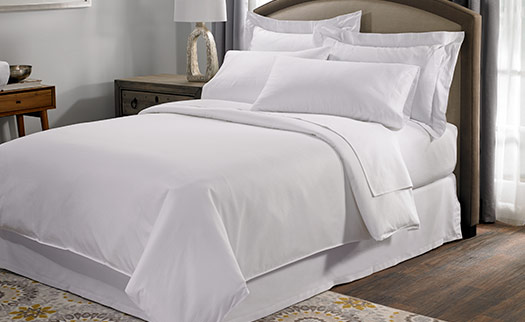 Cotton Stripe Bed & Bedding Set