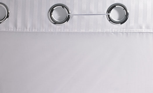 Herringbone Hookless® Shower Curtain 1