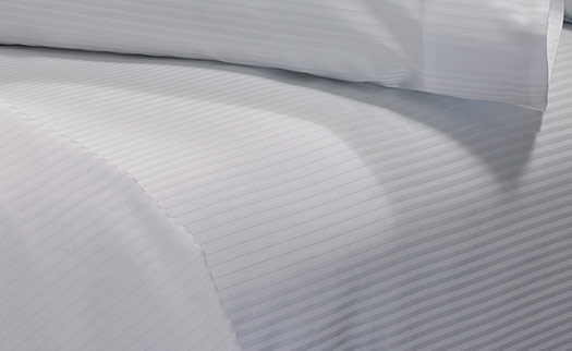 Hotel Stripe Fitted Sheet