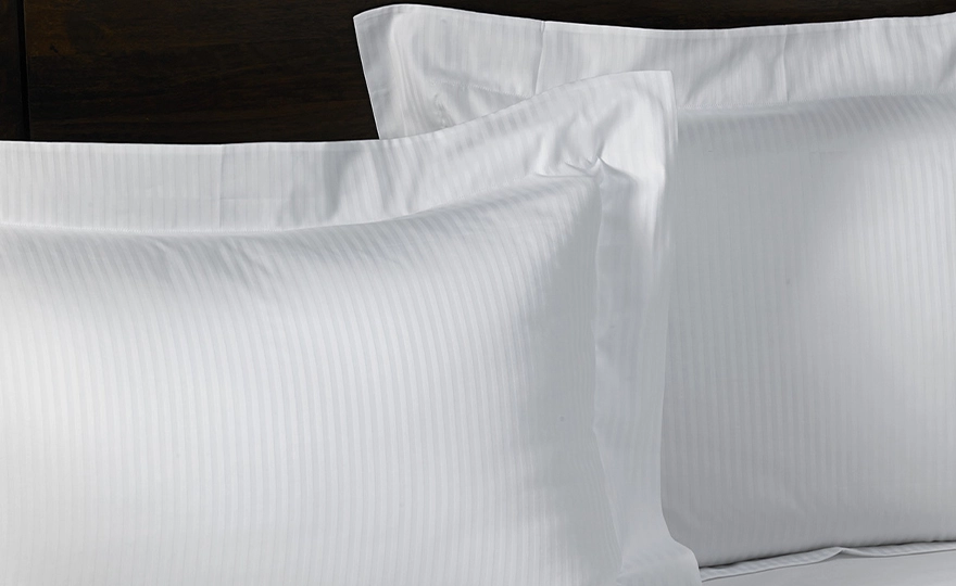 Cotton Stripe Pillow Shams 1