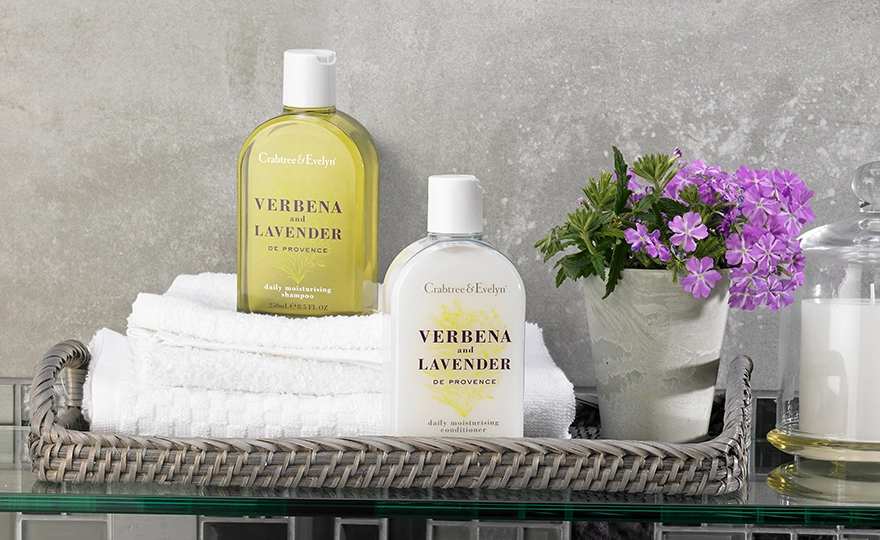 Hilton Verbena & Lavender Hair Care Set
