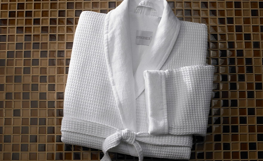 Guests also purchased: Waffle Shawl Collar Robe
